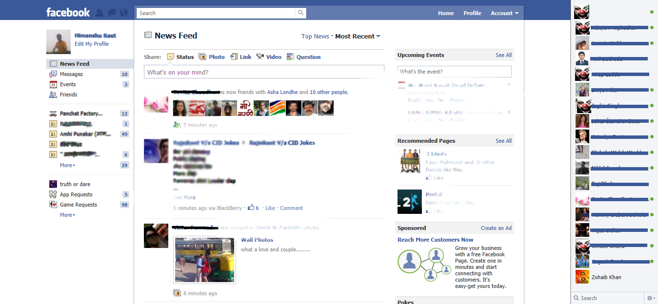 How to get back old Facebook Chat Facebook Chat Sidebar The HowTo Blog