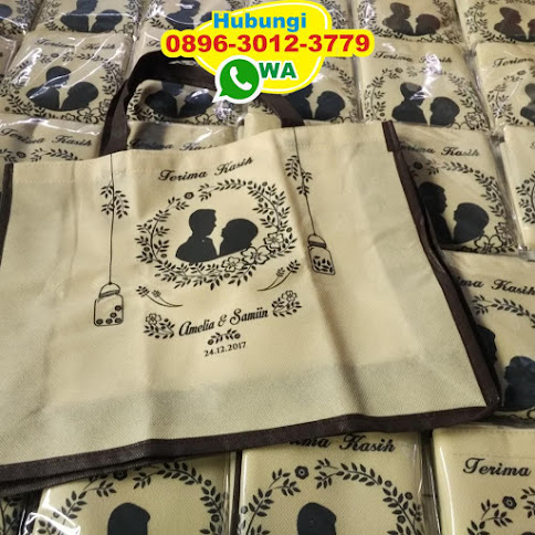 grosir tas spunbond bertopeng harga murah 51190