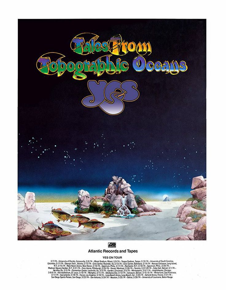 tales from topographic oceans tour