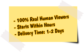 get more youtube video views service features