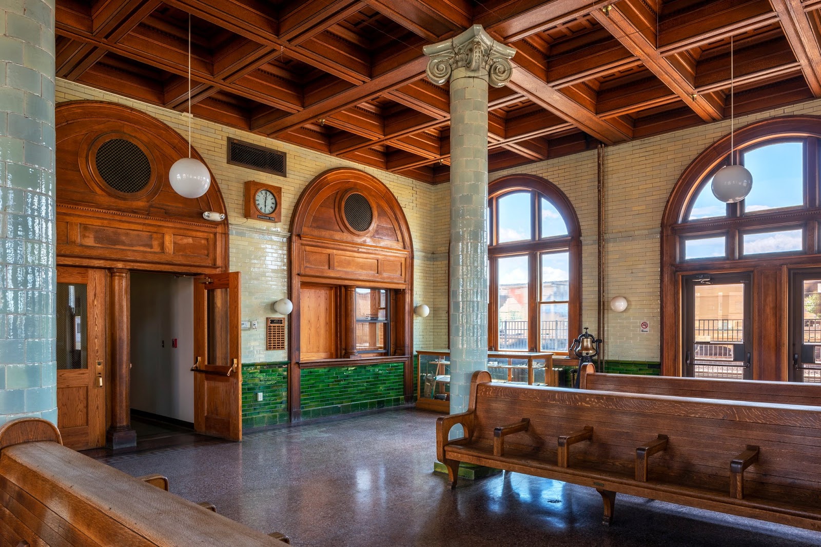 Just A Car Guy the train depot of Creston Iowa