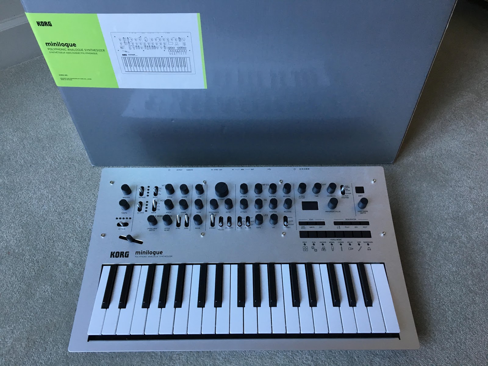 MATRIXSYNTH: Korg Minilogue