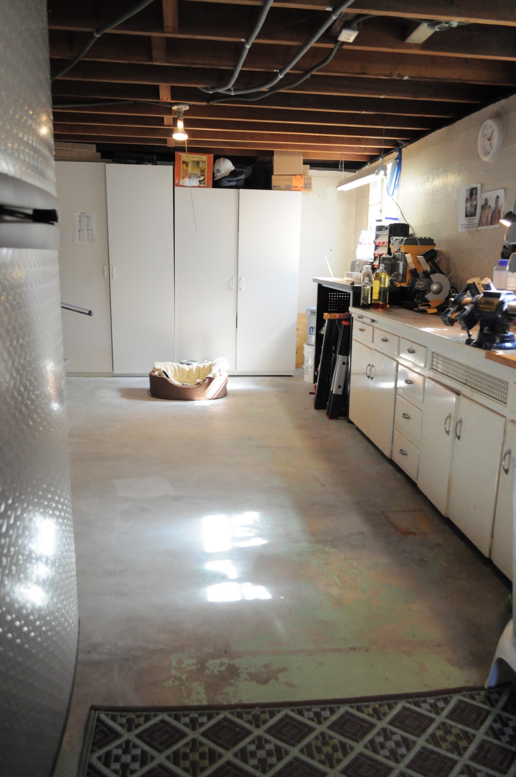Organizing Made Fun Project laundry room Under the stairs