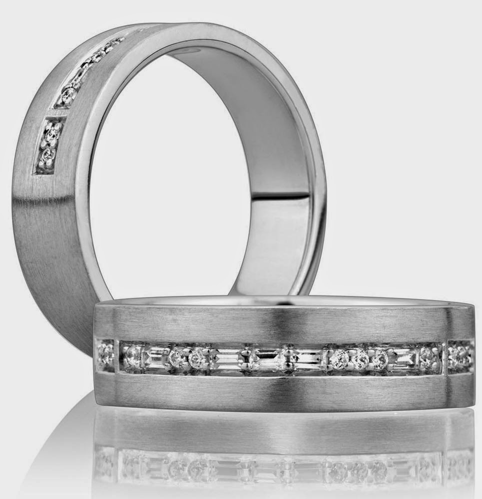 Gay Simple Wedding Rings Los Angeles Design