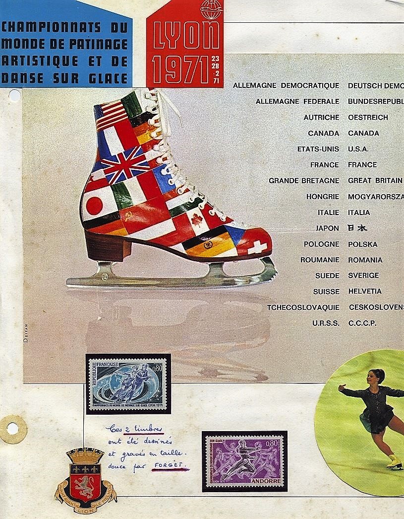 Skate Guard The 1971 World Figure Skating Championships