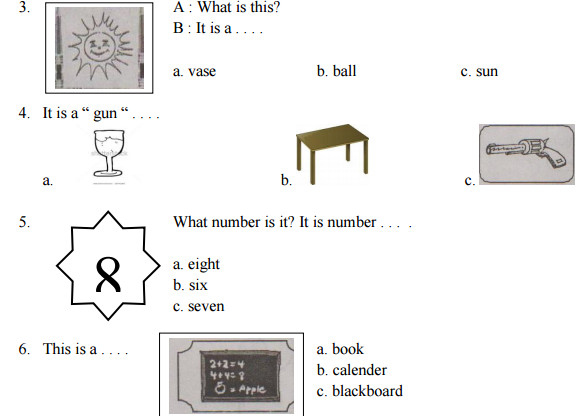 Contoh Soal Uas Bahasa Inggris Kelas 1 Sd Semester 1 Kurikulum Ktsp Idn Paperplane