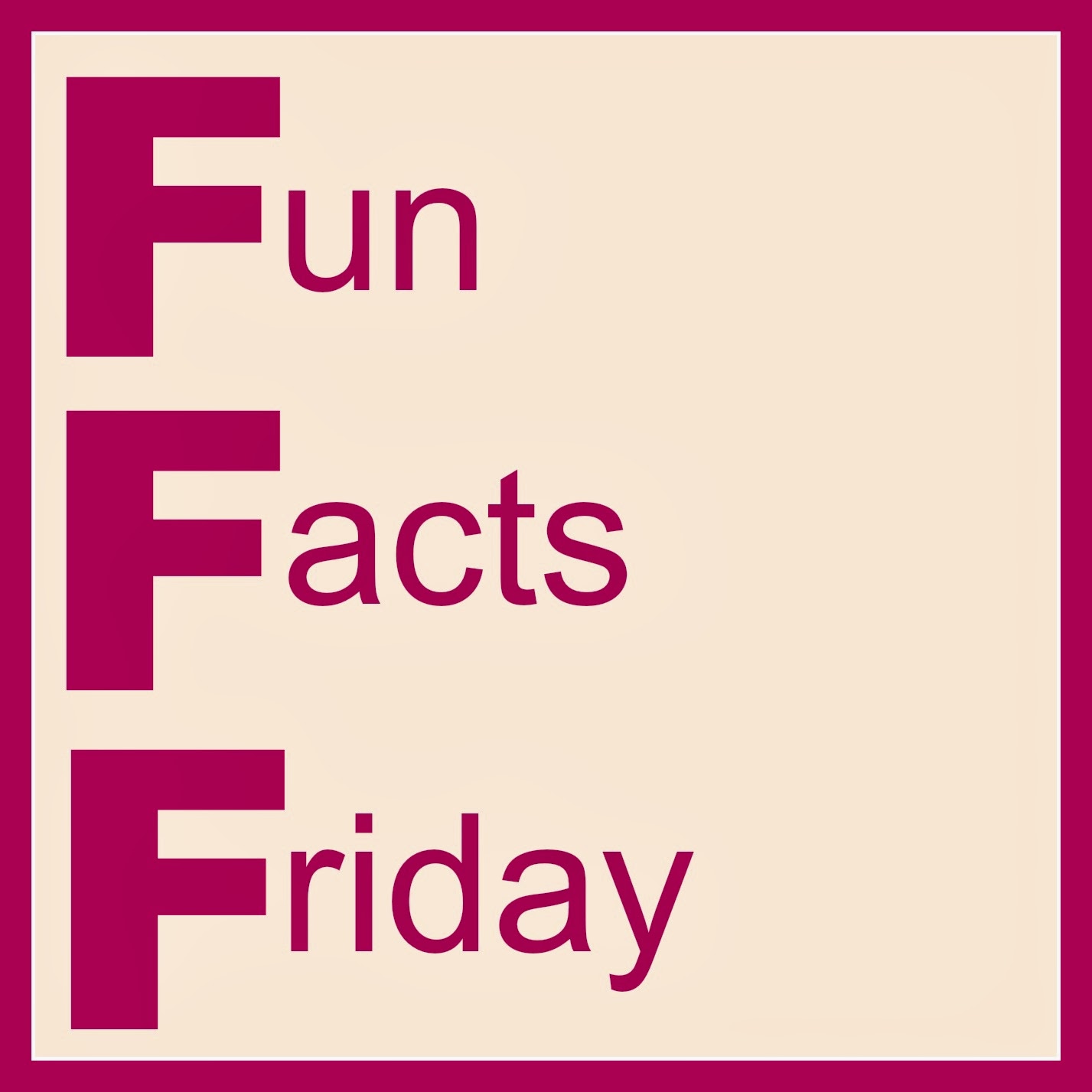 McKenzie Wild: Fun Facts Friday!