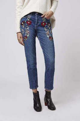 Little Treasures: Fashion Trend: Embroidered Jeans