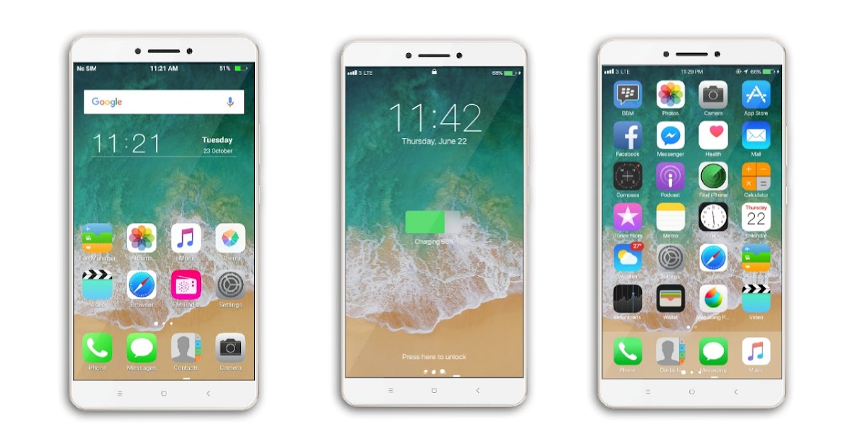 Full IOS Theme For VIVO Phones