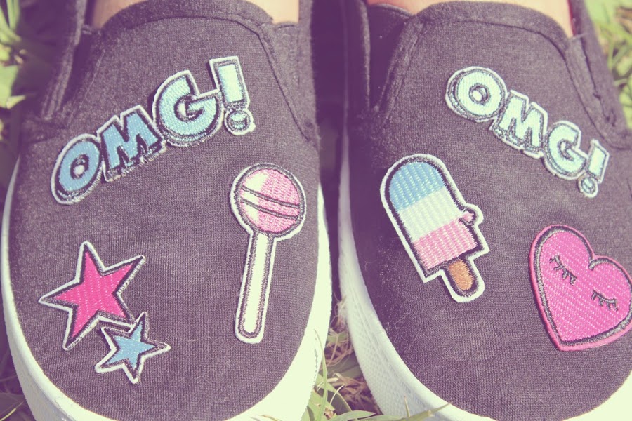 Customizar zapatillas de lona (slip on)