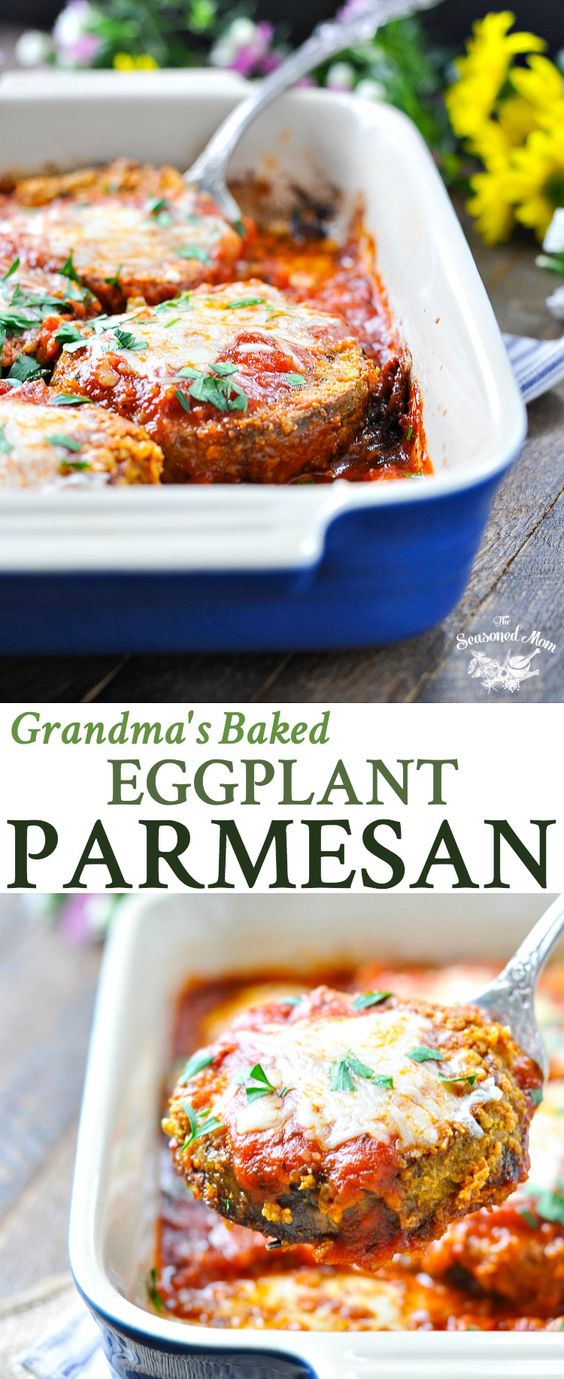 GRANDMA’S BAKED EGGPLANT PARMESAN #eggplant #parmesan #dinner #dinnerideas #dinnerrecipes #easydinnerrecipes GRANDMA’S BAKED EGGPLANT PARMESAN #eggplant #parmesan #dinner #dinnerideas #dinnerrecipes #easydinnerrecipes