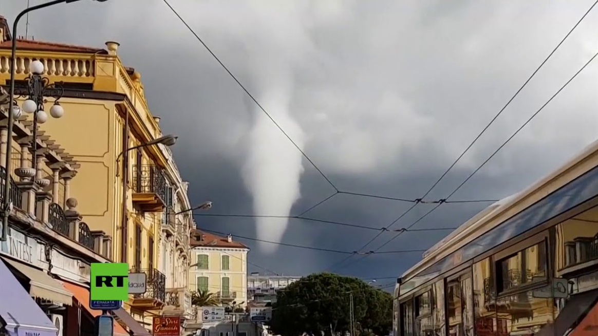 Pazzo Meteo! Tromba Marina a Sanremo: Video virale su YouTube