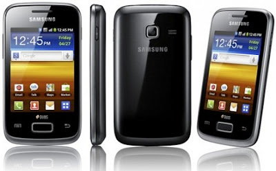 Android QWERTY Mobile Galaxy Y Pro B5510