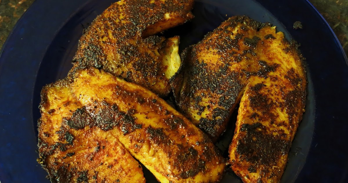 Egg Allergy Cooking Blackened Tilapia