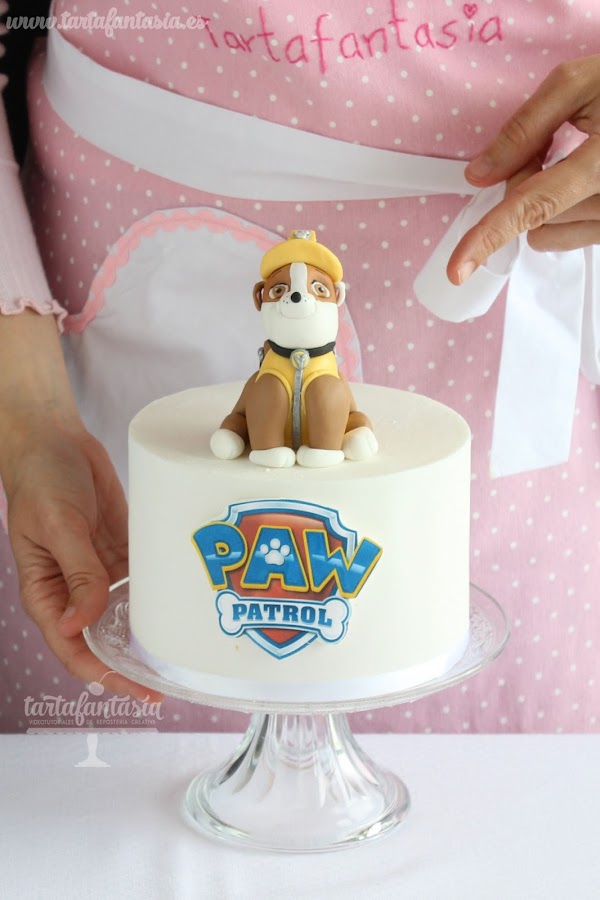 Rubble de fondant Patrulla Canina