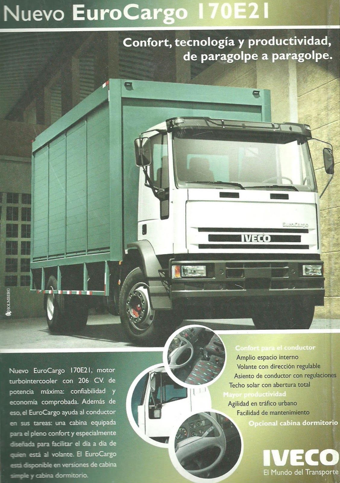 Camión Argentino Iveco EuroCargo 170E21