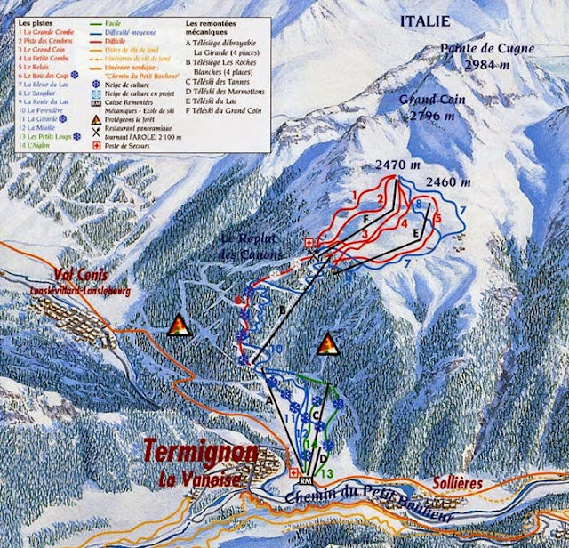 Domaine skiable Termignon La Vanoise Termignon La Vanoise