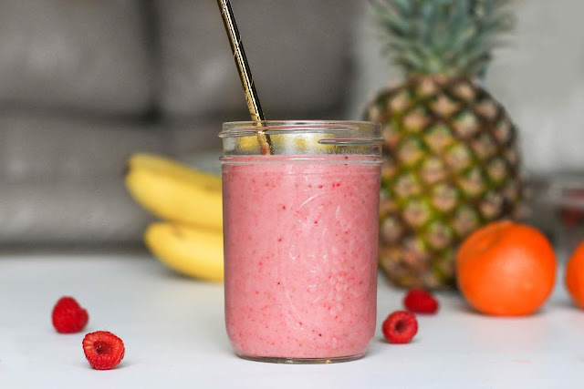 Smoothie surprise aux fraises Smoothie surprise aux fraises