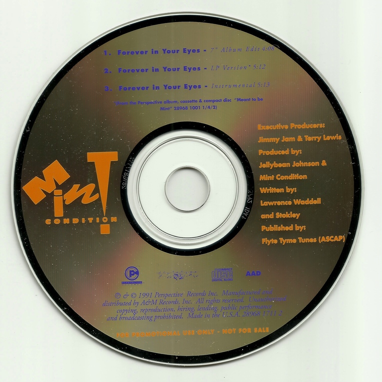 THE CRACK FACTORY Mint_ConditionForever_In_Your_Eyes(Promo_CDS)1991