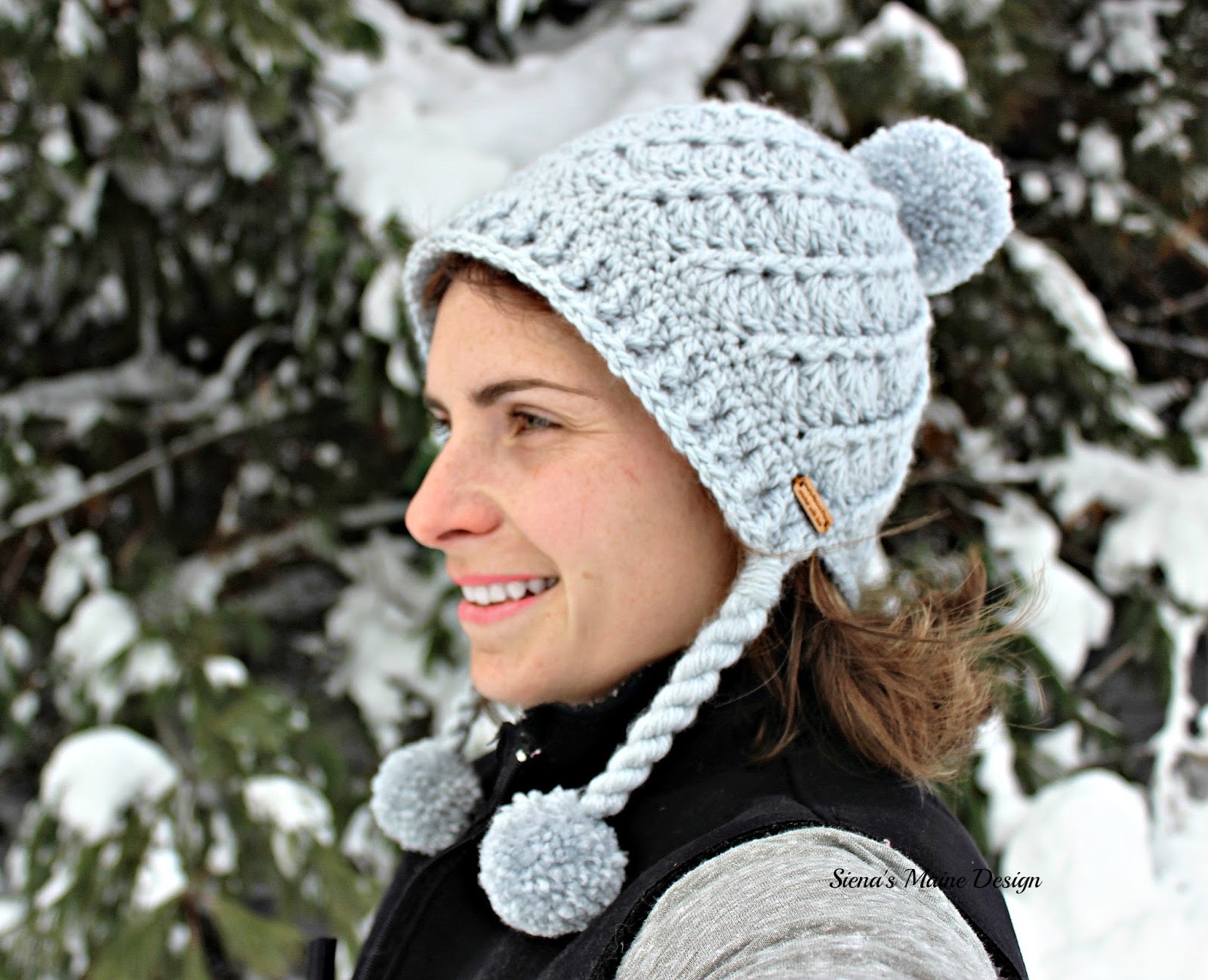 This pattern is written to be a modification to the Sea Shell hat ...