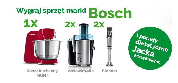 Wygraj Robot kuchenny MUM5 marki Bosch Konkurs