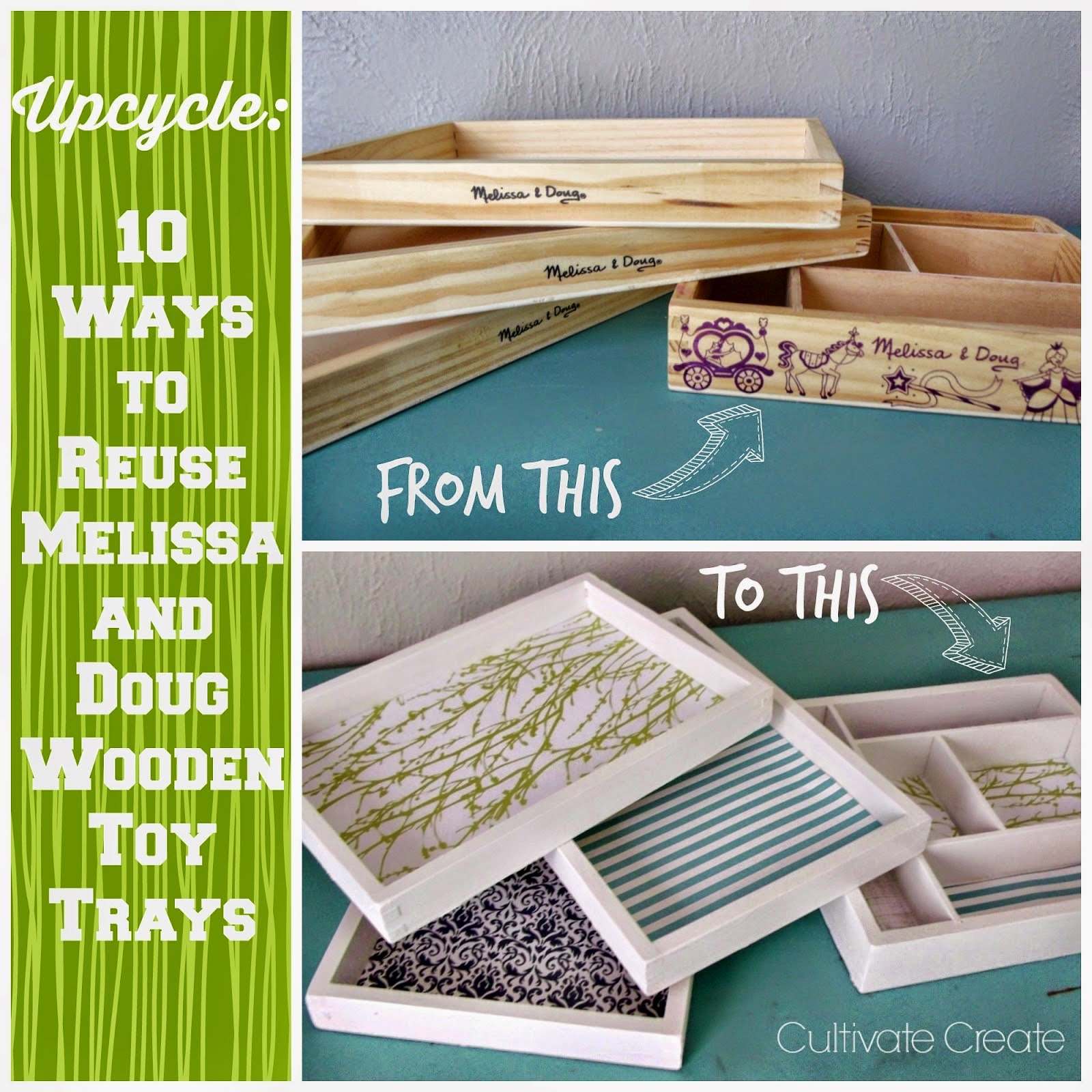 Upcycle: Wooden Trays