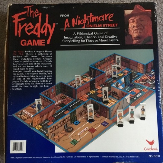 Rob's Desk A Nightmare on Elm Street The Board Game (1989)