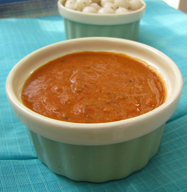 tomato chutney dip sauce