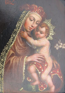 Santa Rosa de Lima y el Niño Jesús