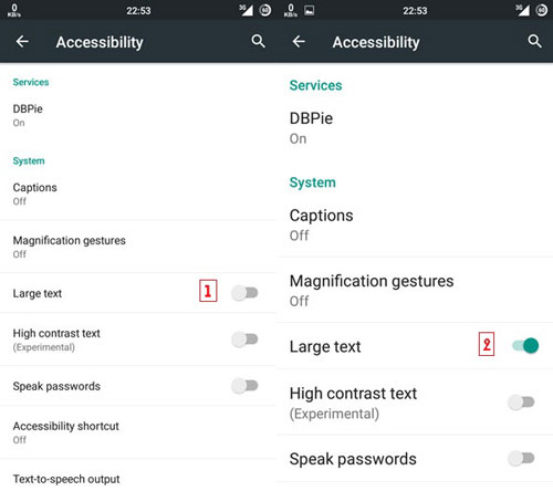 Cara Memperbesar Ukuran Huruf (Font) di Android ~ Kabarinata Untuk Kita