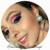 Tutorial de Maquiagem Cut Crease Colorido by Michelly Palma