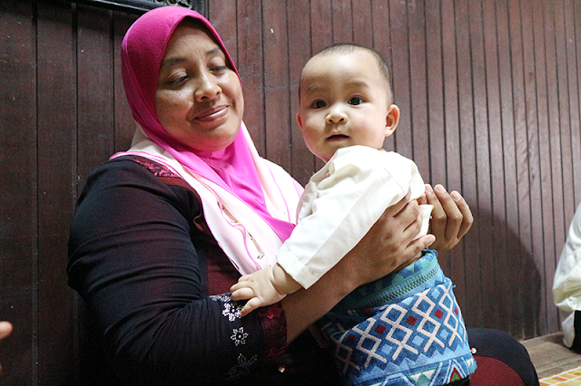 Pelamin Berendoi Cantik Majlis Akikah Aali Hasil Izzahbridalhouse Muar Johor 11