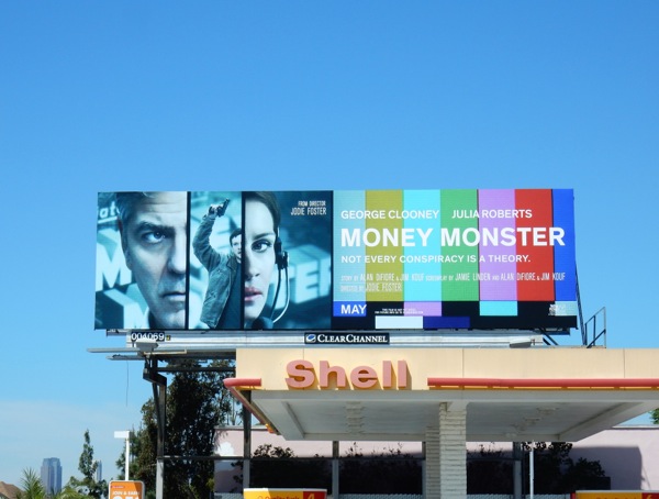 Money Monster film billboard Money Monster film billboard