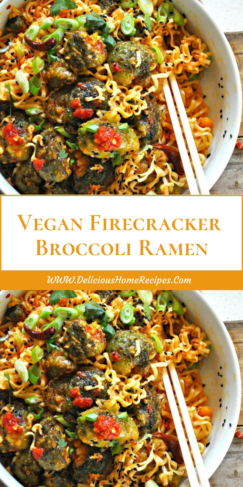 Vegan Firecracker Broccoli Ramen Vegan Firecracker Broccoli Ramen