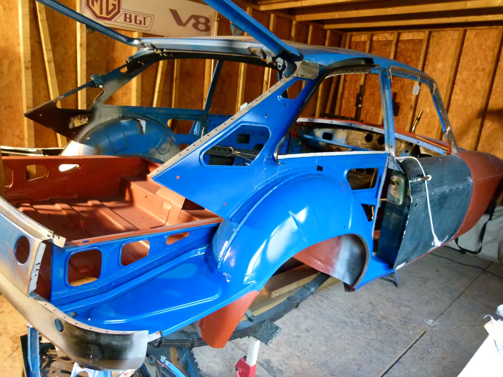 MGB GT 1979 Restoration