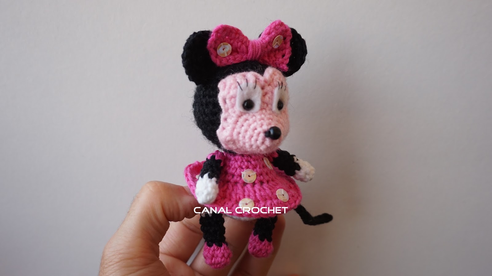 CANAL CROCHET: Mickey y minnie amigurumi tutorial