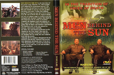 Los hombres detrás del sol | 1988 | Hei Tai Yang 731 (Men Behind the Sun) Cover, dvd, caratula
