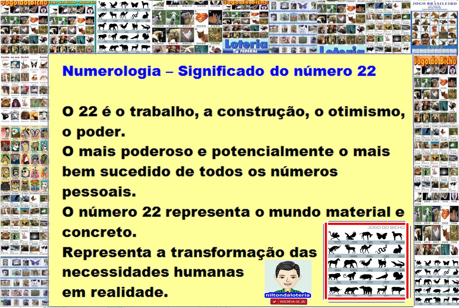 NiltondaLoteria JOGO DO BICHO COMO GANHAR
