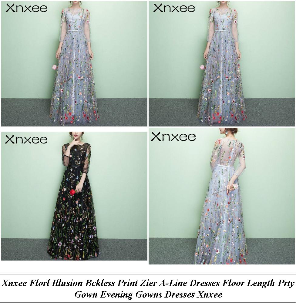 Short White Wedding Dress Uk - Discount Womens Clothing Online Usa - Gold Sequin Maxi Dress With Split