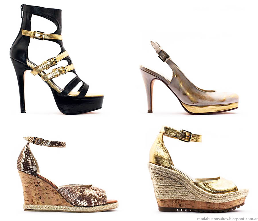 Zapatos primavera verano 2015. Sandalias 2015. Anjou Femme Moda primavera verano 2015 zapatos.