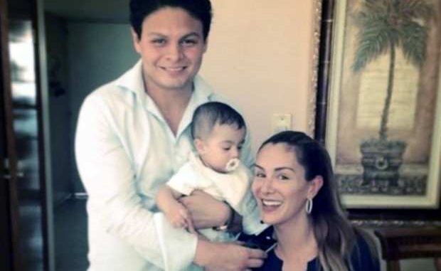 #NinelConde y Giovanni Medina son vistos como una familia con su hijo