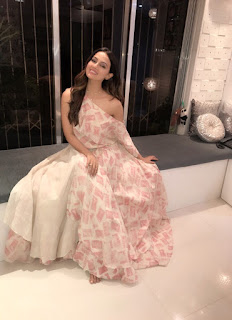 Adorable actress Sana Khan wearing ‘Althea Krishna’ outfit in Mumbai Adorable actress Sana Khan wearing ‘Althea Krishna’ outfit in Mumbai