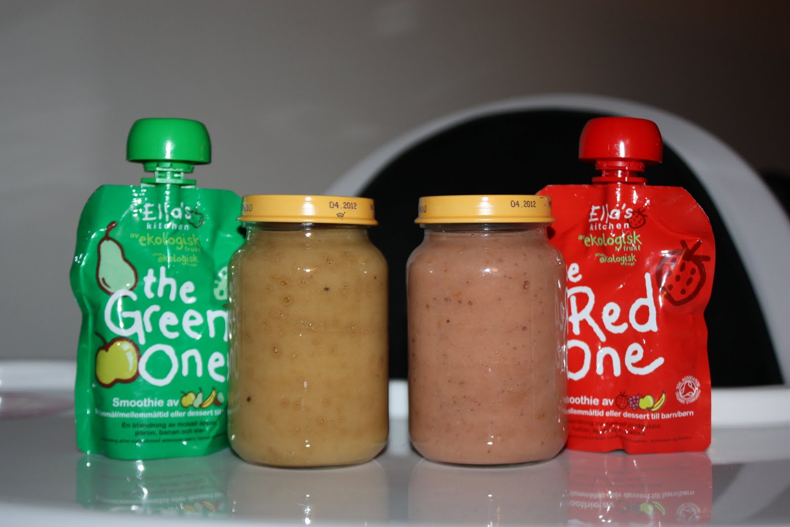 Vår lille familie Hjemmelaget smoothie til barn