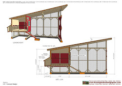 chicken coop plans m100 build construction
