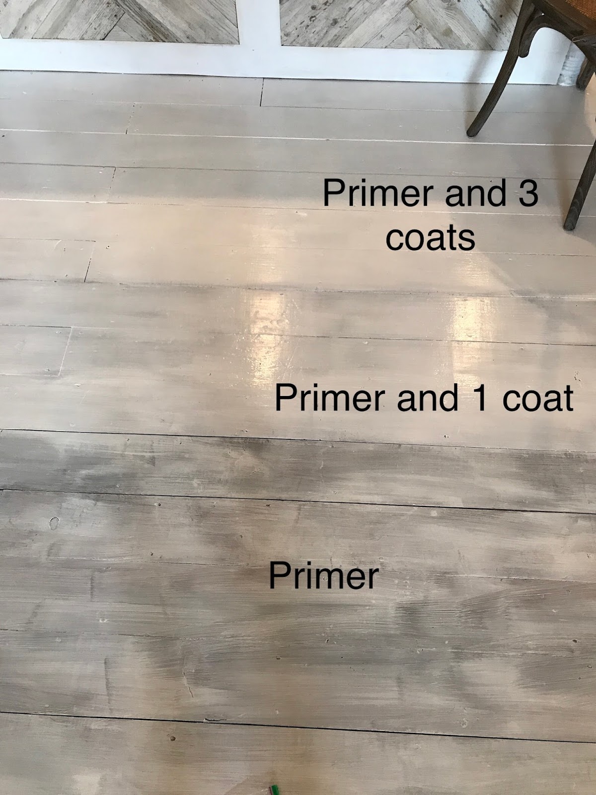 DIY White Painted Floors Southern Oregon Interior Design Pretty in