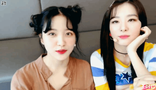 ㄹㅇ 겁나 귀여운 레드벨벳 슬기랑 예리미.gif | 인스티즈