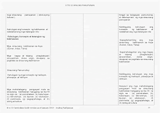 araling panlipunan curriculum guide