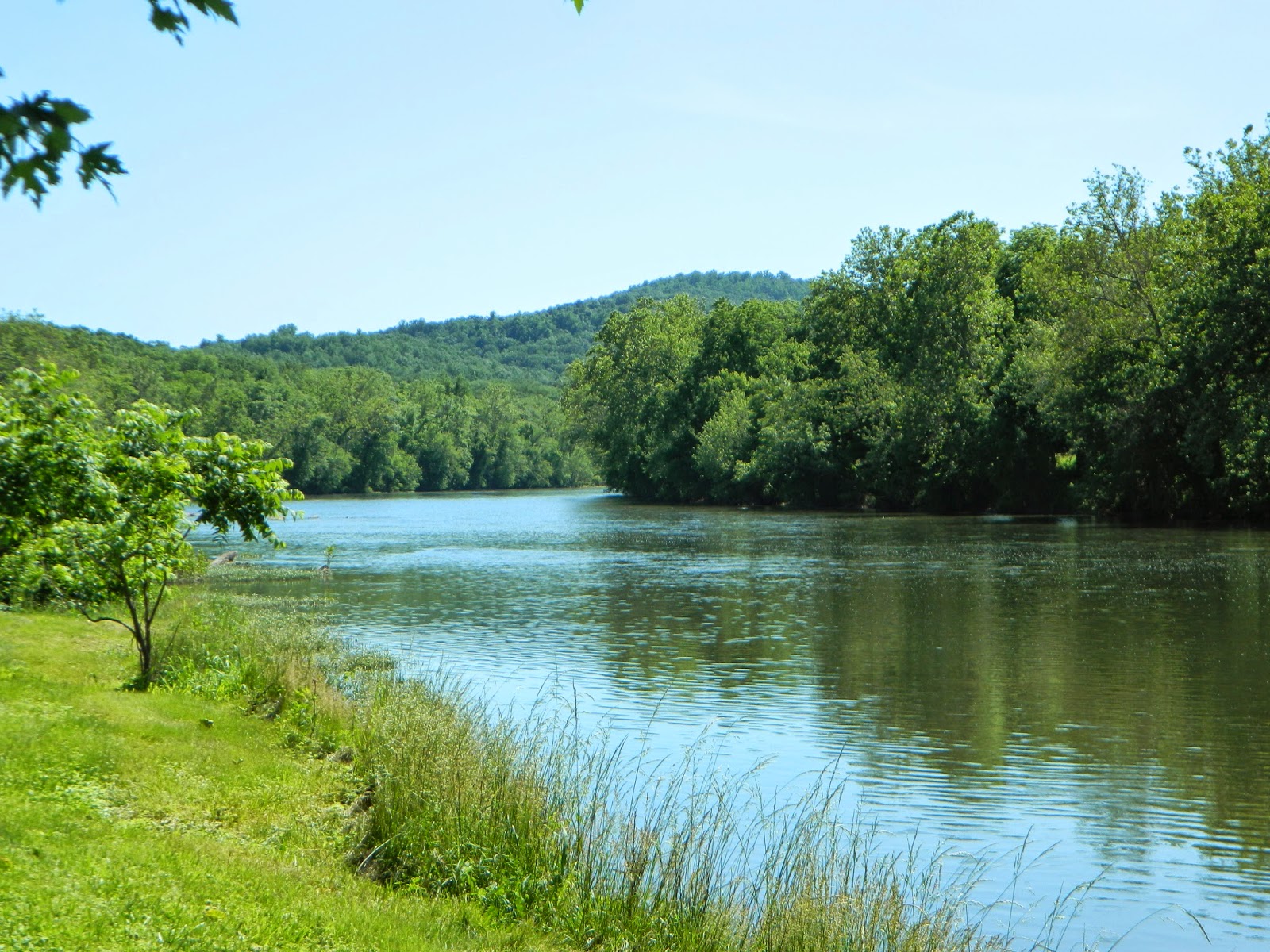 My Home is Across the Blue Ridge Mountains Shenandoah River