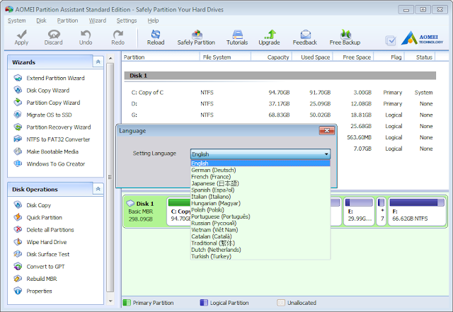 AOMEI Partition Assistant AOMEI Partition Assistant