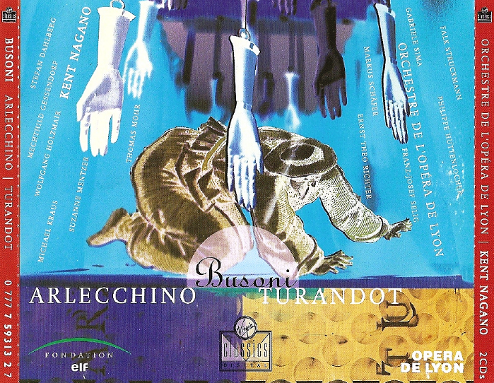 Música clásica Busoni Nagano Arlecchino, Turandot